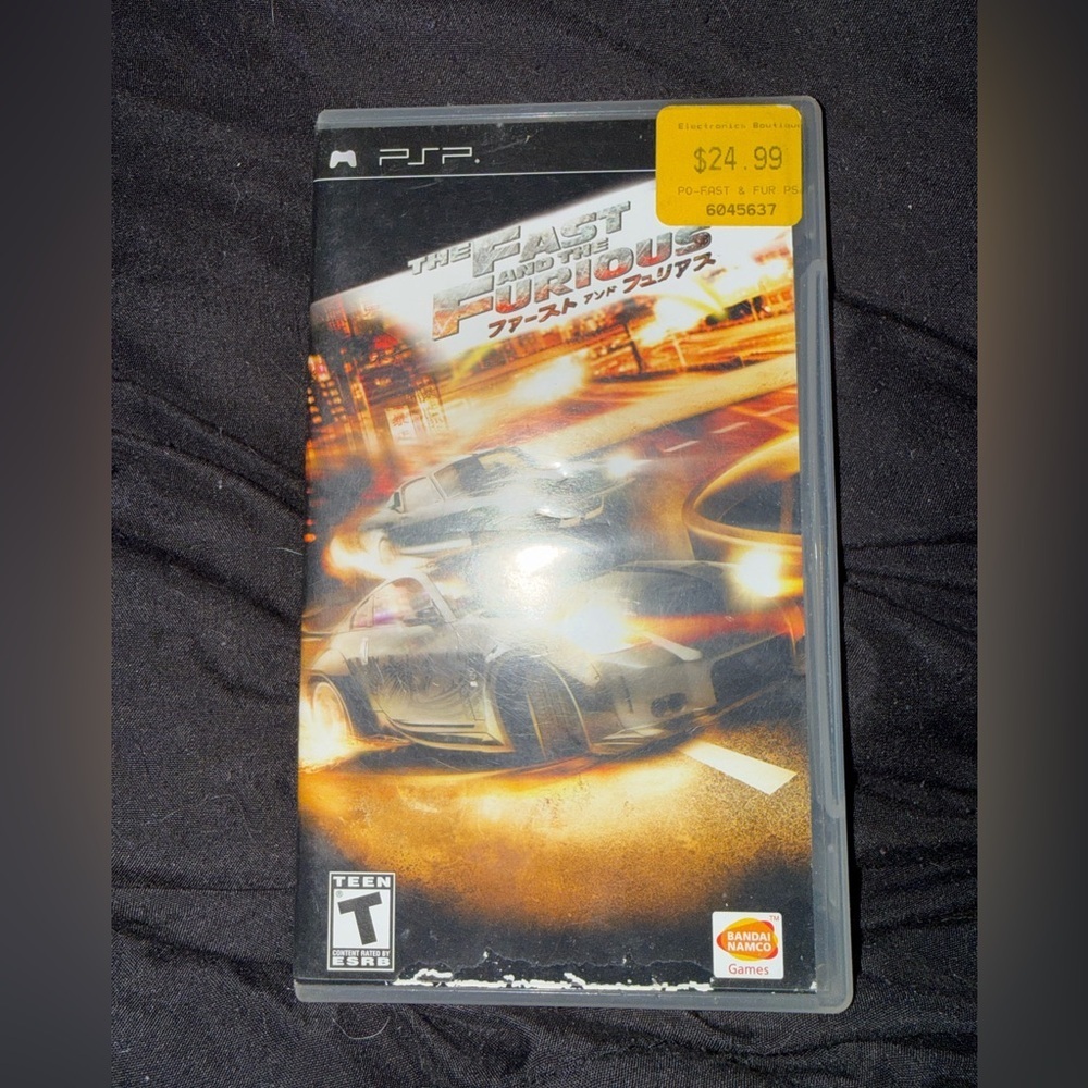 The Fast and the Furious PSP Game